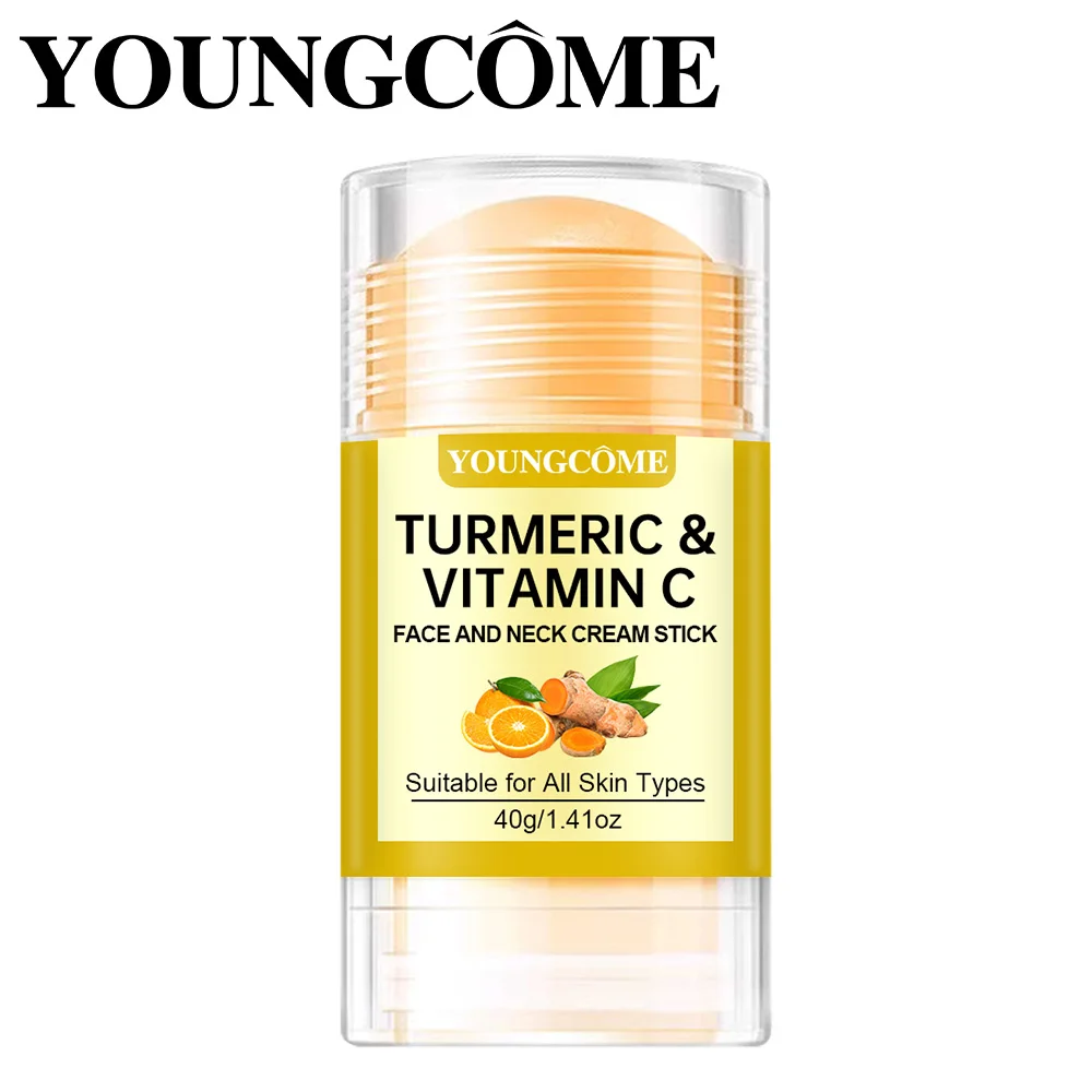 Turmeric & Vitamin CFace And Neck Cream Stick Hydrating Facial Care Moisturizing Cream Suitable for Dry Face Skin Repair