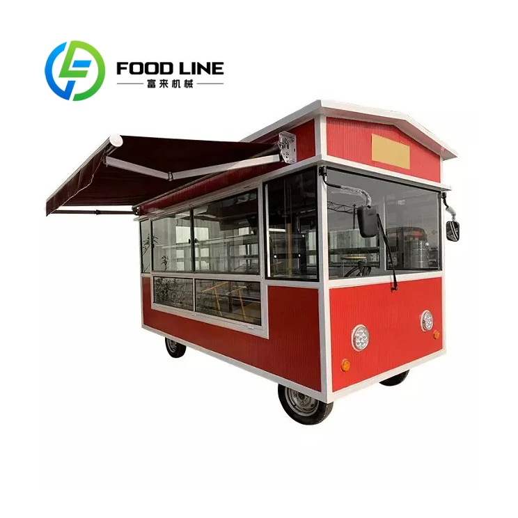 Mobile Food Trucks for Sale New Fast Food Truck Trailer Food Cart