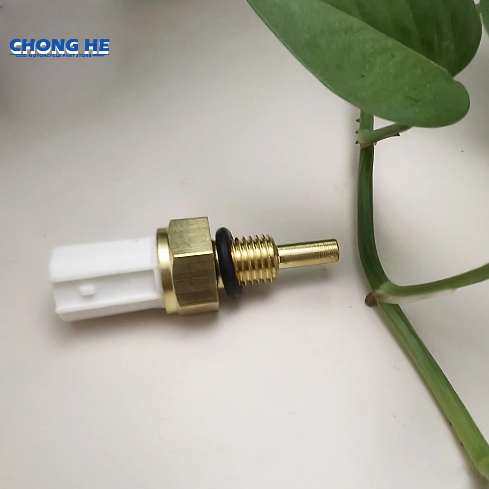 

1pc Motorcycle Parts M10 10mm Single Water Tank Temperature Sensor Temperature Control Switch Radiator Cooling Fan Thermo Sensor