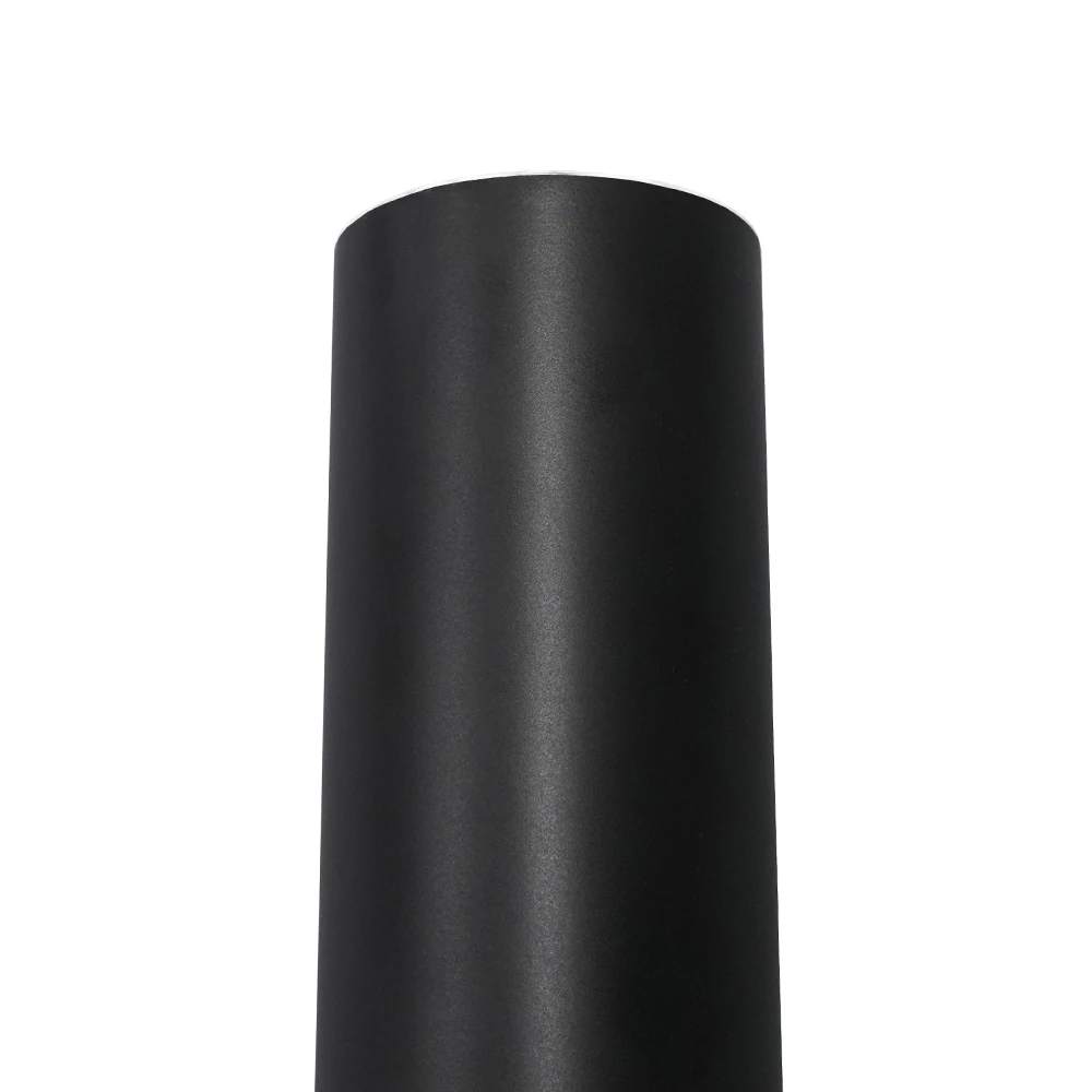 

Матовая черная автомобильная упаковочная пленка, авто наклейка «сделай сам», без пузырьков, виниловая пленка, автомобильные аксессуары, внешнее украшение интерьера