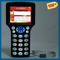 -A15I 10 Frequency RFID NFC Smart Card Reader Writer Duplicator +5XCUID Card/Keychain 125K 13.56Mhz RFID Copier Key Replicator