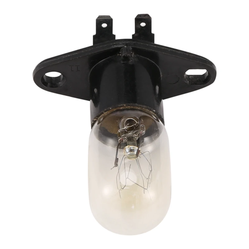 A21I-1Pc Microwave Oven Global Light Lamp Bulb Base Design 250V 2A Replacement Universal