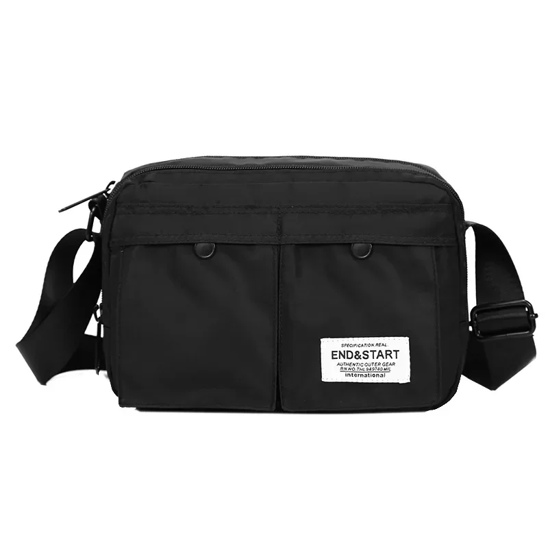 Casual Crossbody Bag for Men Nylon Classic Luxury Messenger Tool Bags Street Travel School Shoulder Pouch Satchel  сумка мужская