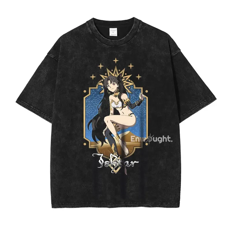 أنيمي مصير رين خمر غسلها جديد وصول ملابس رجالي تي شيرت أوم الجرافيك تي شيرت الرجال التي شيرت للرجال Ropa Hombre 62934