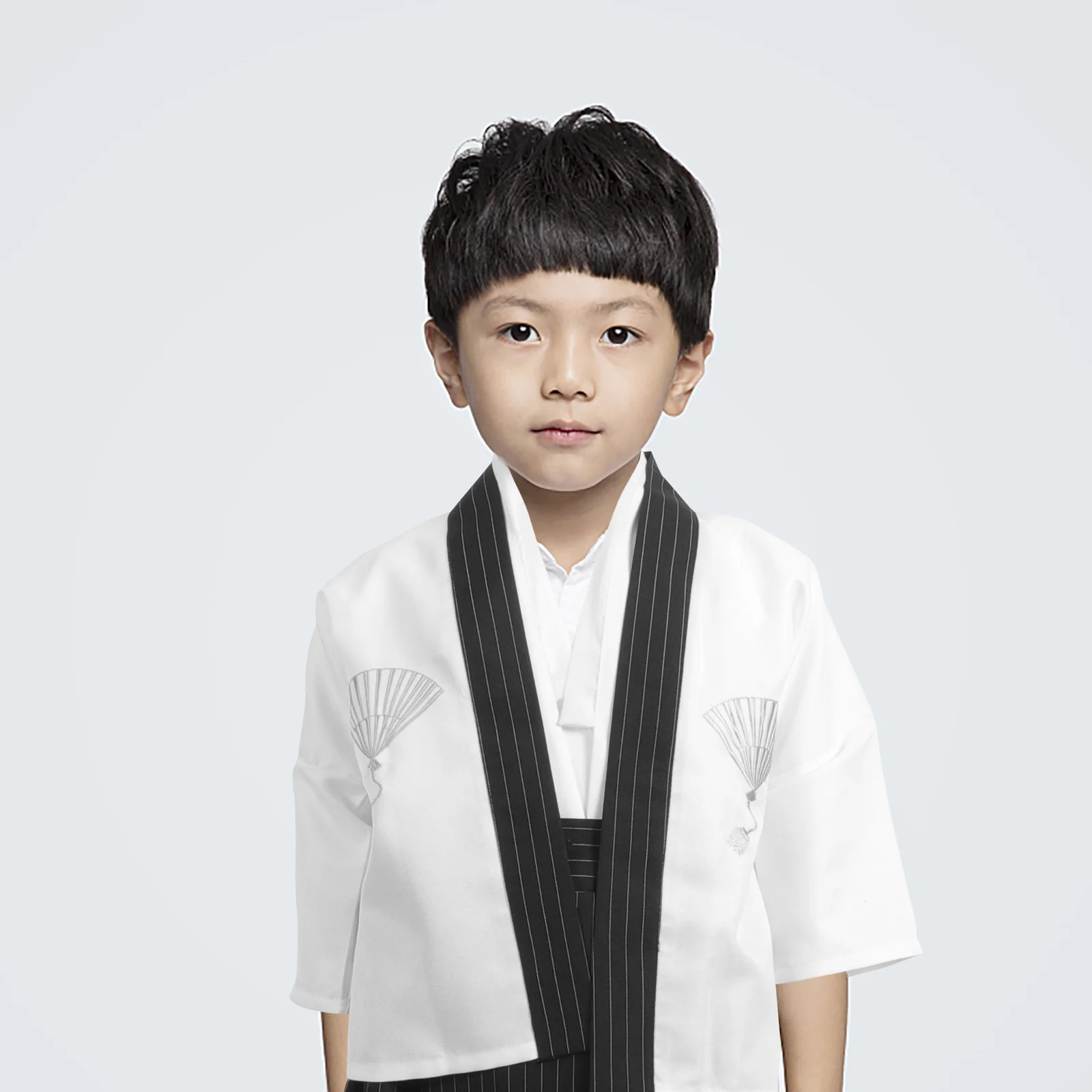 

1Set Japanese Kimono Robe Set for Boy Kids Children Traditional Style Costume Outfit Decorative Wear for Party Festival