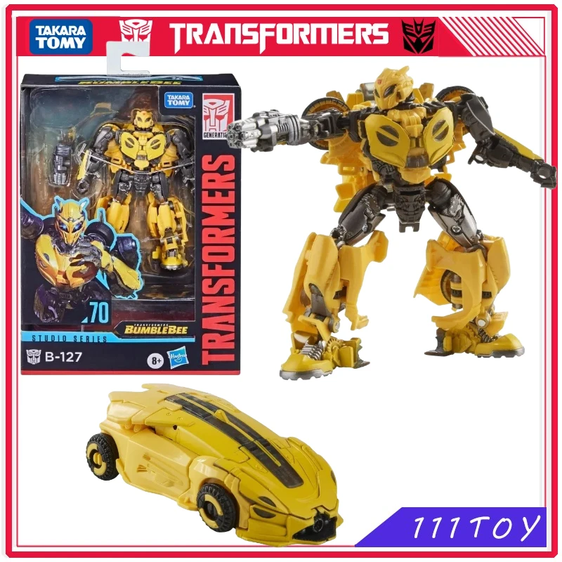 

In Stock Takara Tomy Transformers Toy Studio Series SS70 B-127 Bumblebee Anime Figures Robot Toys Action Figure Gifts Hobbies