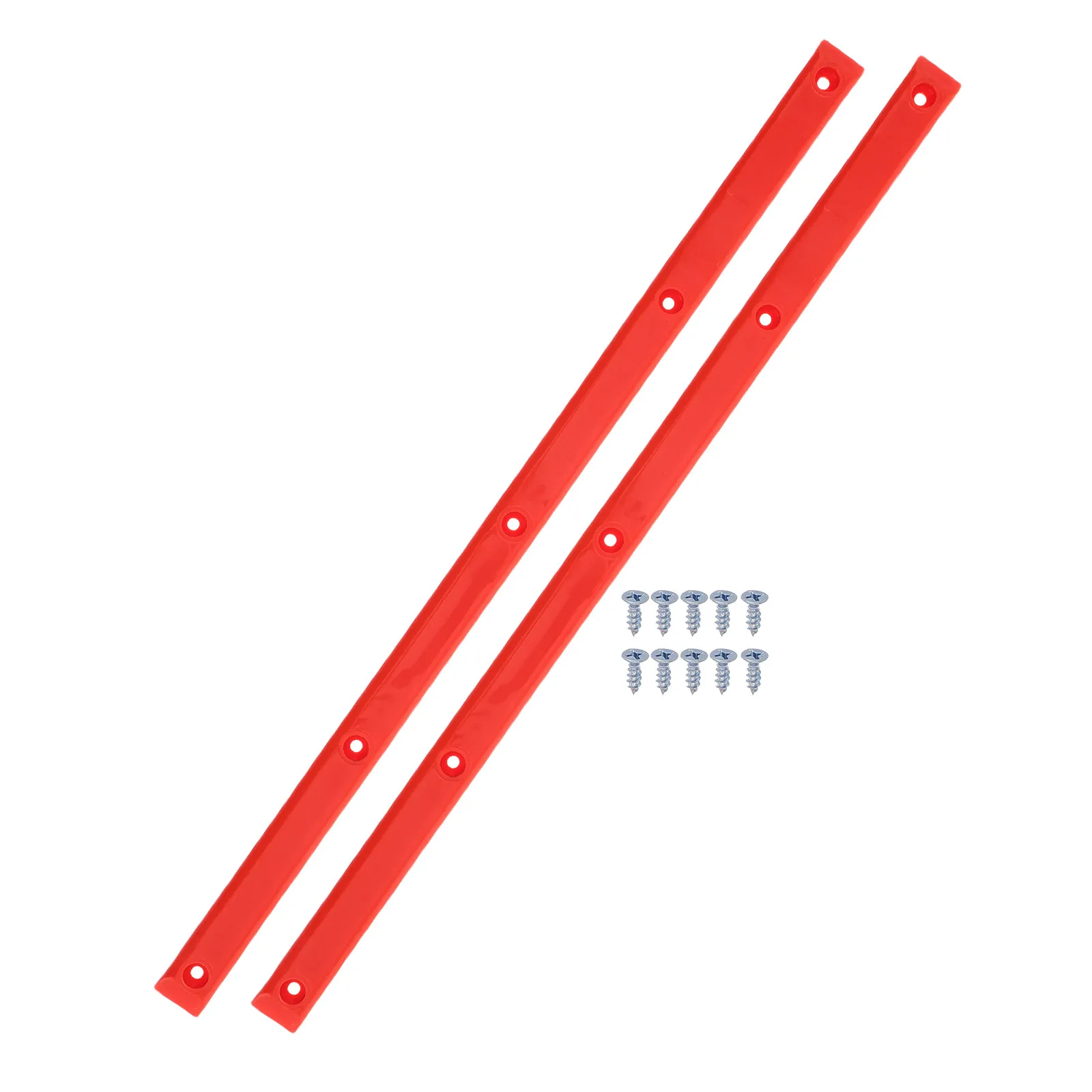 

1Pair Skateboard Rail Guards ABS Protective Rib Bones Rails Impact Resistant Longboard Bumper Kit Skating Accessories