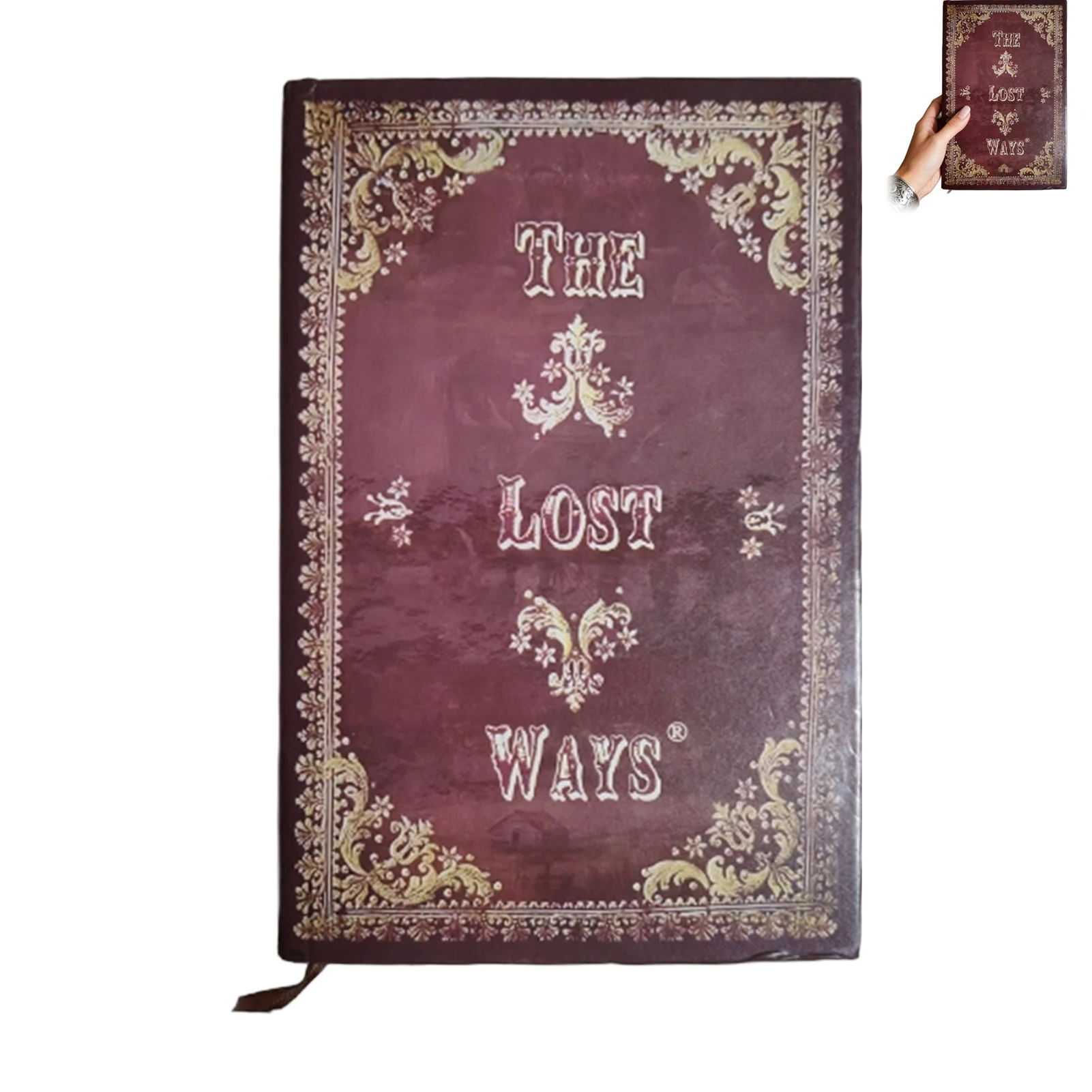 Тетрадь на тему инвенсора Lost Way с прочной обложкой из картона с покрытием и художественным дизайном для ведения журналов, заметок, подарков