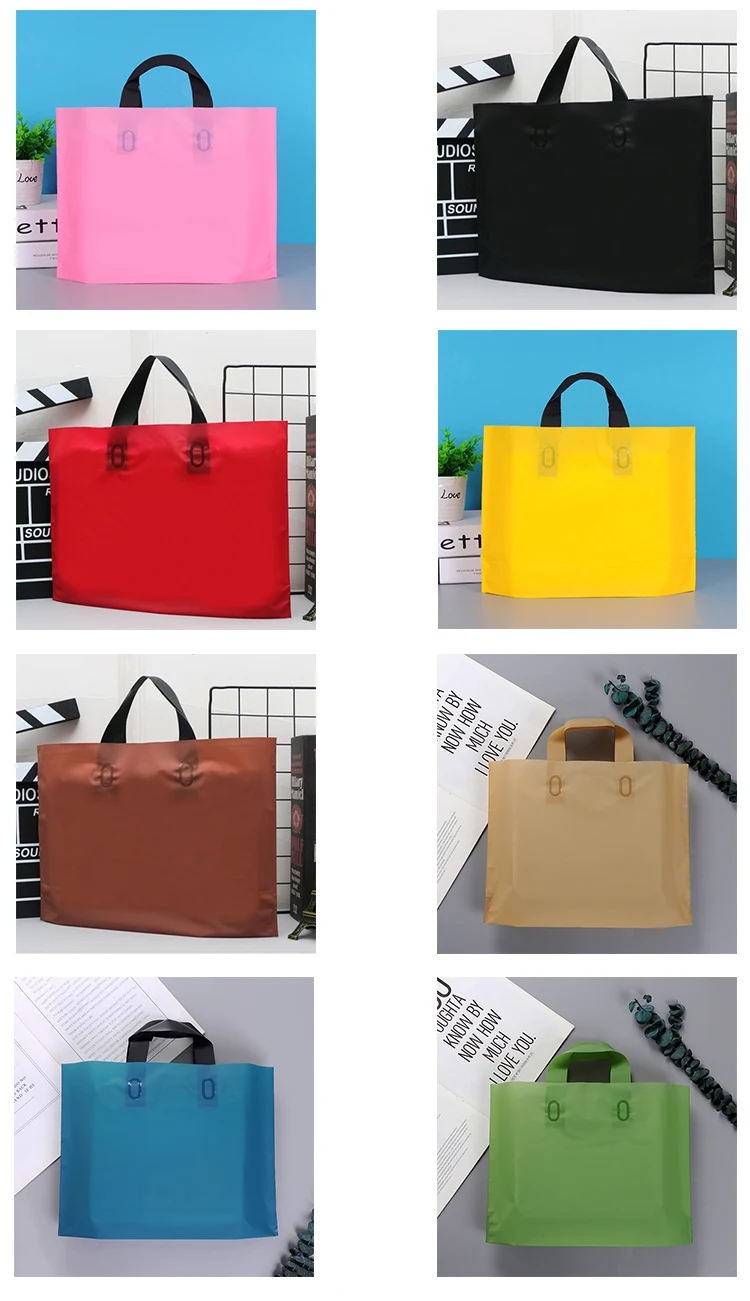 50 Stück Individuelle Matte Geschenktüten für Hochzeiten, Partys, Festivals, Events, Ausstellungen, Einkaufstaschen, Kleidungsverpackungstaschen mit Logodruck – Detail 2