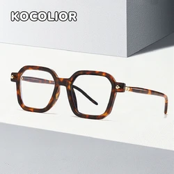 Fashion Brand Design Large Frame Anti Blue Light Photochromic Glasses Men and women Reading Glasses Personalized Retro Eyewear