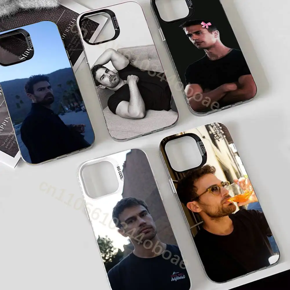 

Actor T-Theo James Phone Case For iPhone 17,16,15,14,13,12,11,Pro,Max,Plus Soft Black Cover