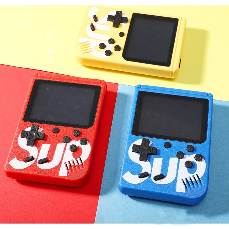 Retro Portable Mini Handheld Video Game Console 8-Bit 3.0 Inch LCD Color Kids Game Player Built-in 500 games For Kid Xmas Gift