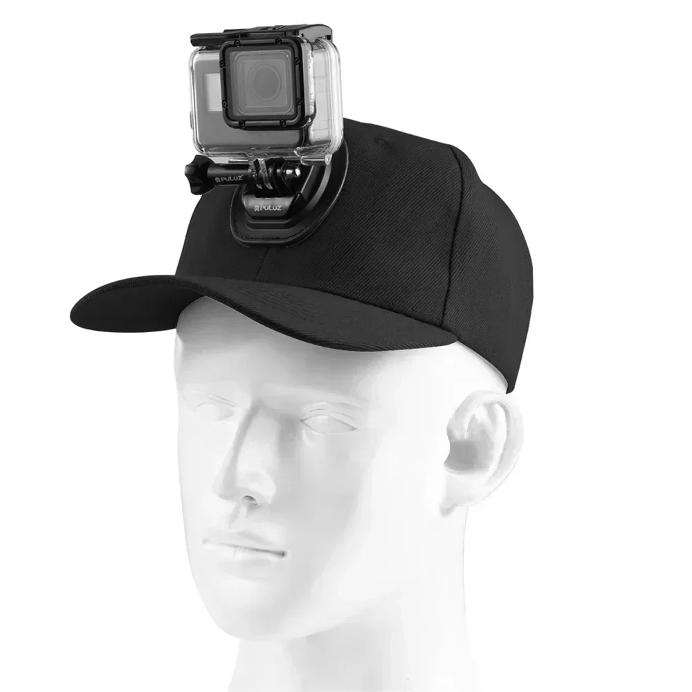 

for Go Pro Accessories Canvas Baseball Hat Cap W/ J-Hook Buckle Mount Screw for DJI Osmo Action/GoPro NEW HERO/6/5 Session