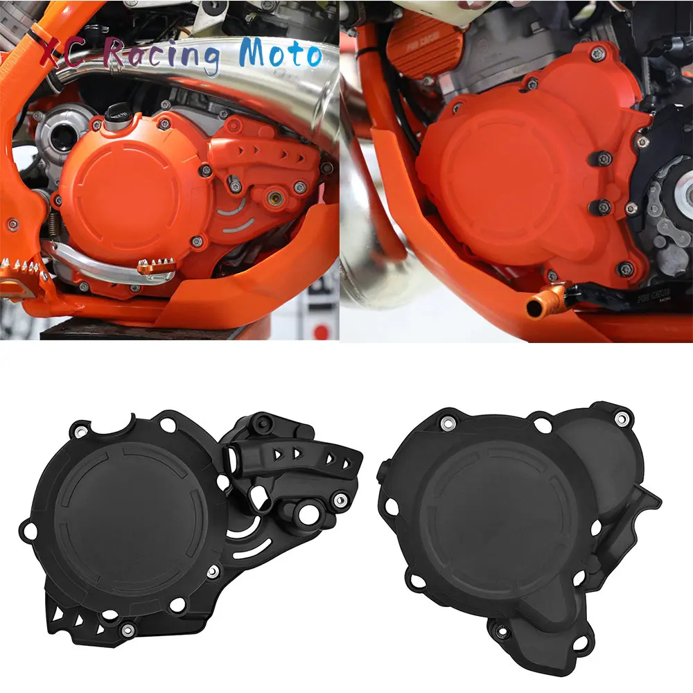 

Motorcycle Clutch Cover Ignition Protector Guard For KTM SX XC EXC XCW 250 300 TPI SX250 EXC250 For Husqvarna TC TE TX 2020-2021