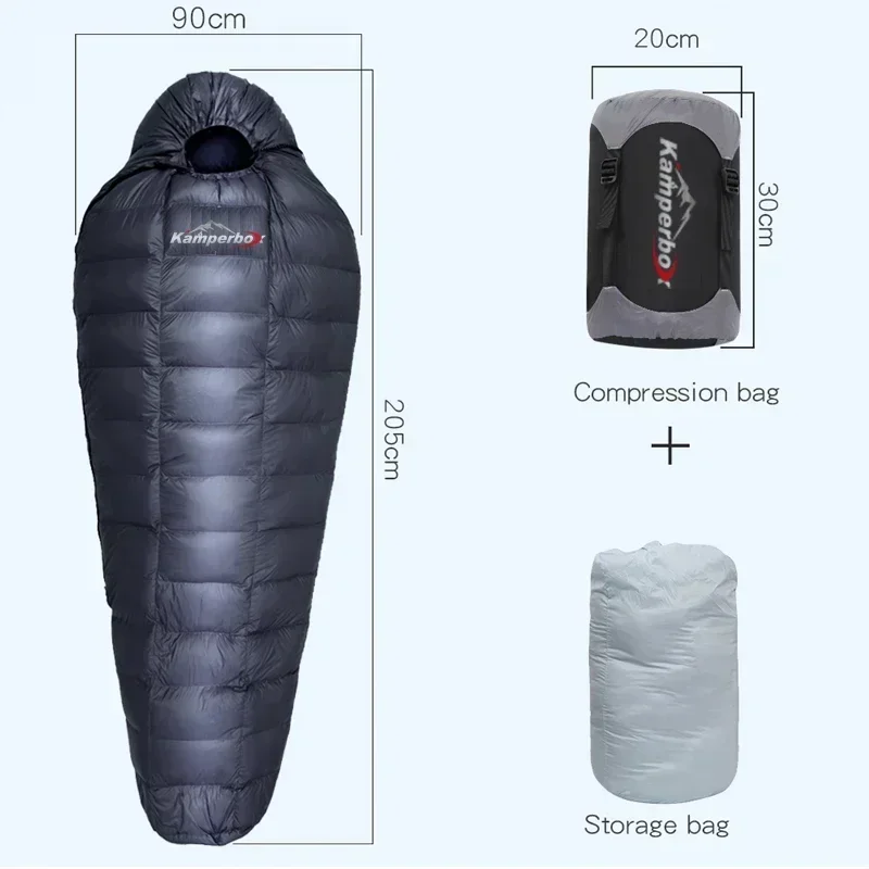 Kamperbox Goose Down Sleeping Bag Winter Sleeping Bag Down Winter Winter Sleeping Bag Goose