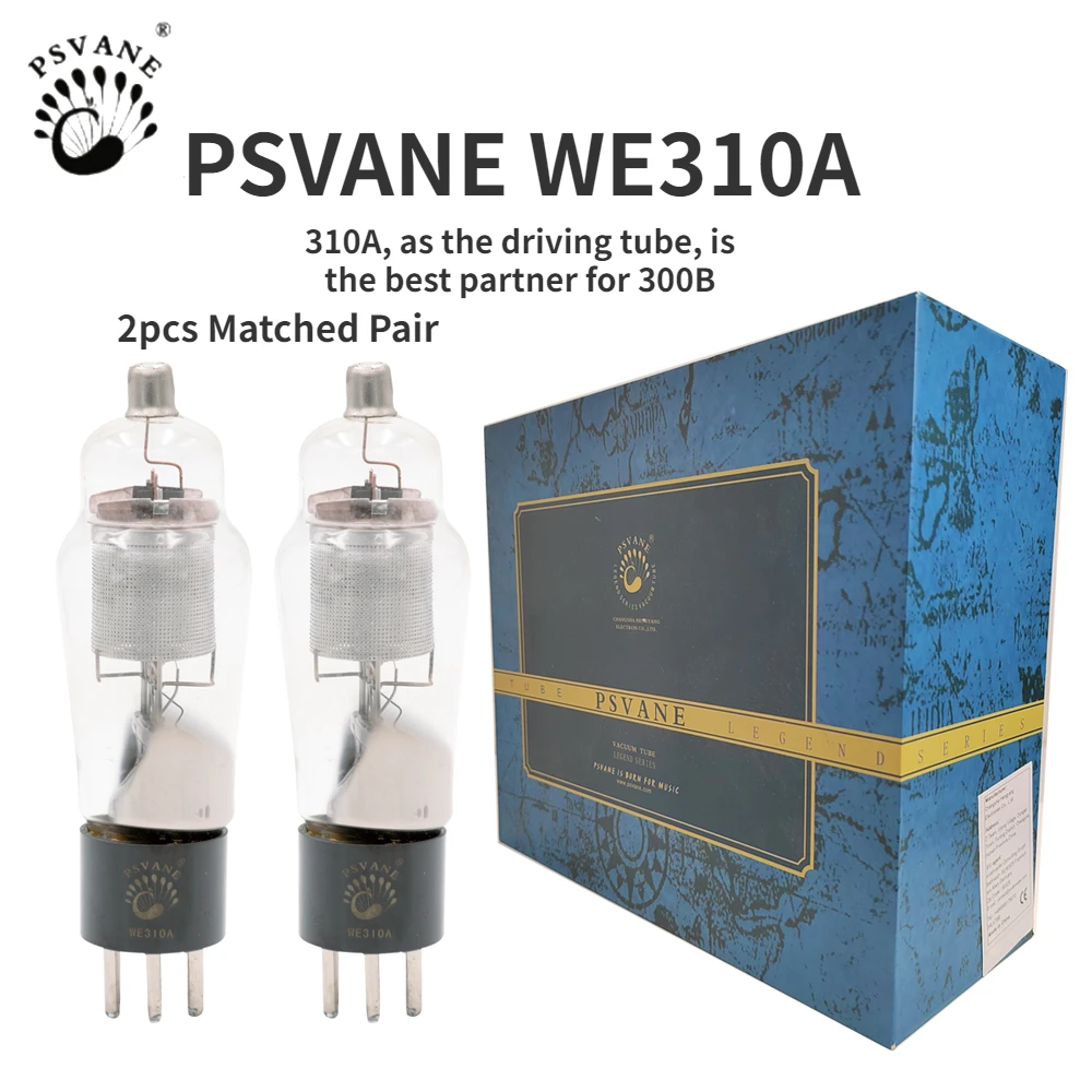 

PSVANE WE310A Vacuum Tube 1:1 Copy WE 310A for HIFI Audio Valve Electronic Tube Amplifier Diy Factory Matched Quad