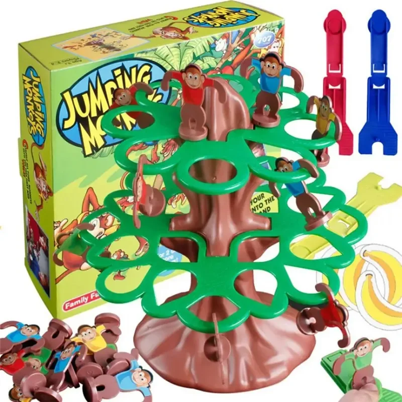 Intelligence Children Toys Monkey Climbing Tree Board Game Family Friends Interactive Party Desktop Game Toy for boys Girls