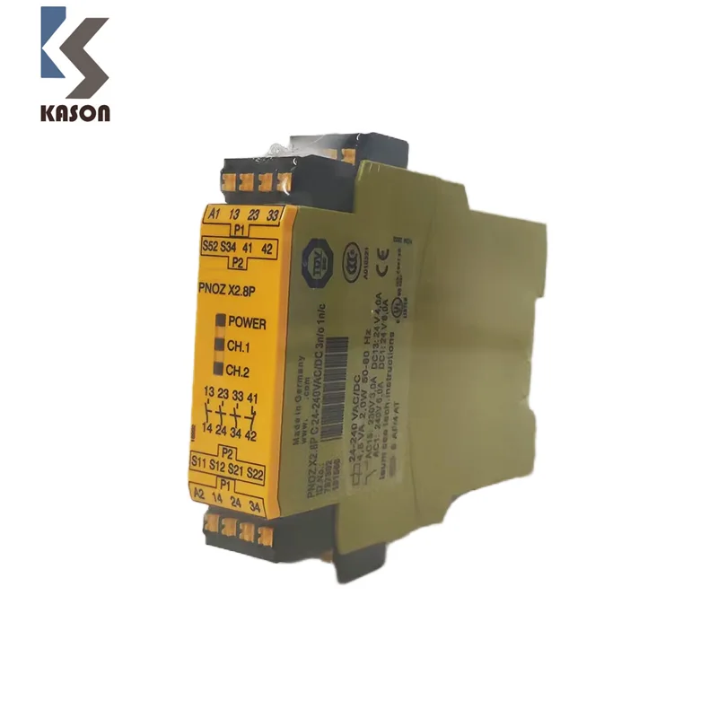 

Новое и оригинальное реле безопасности Pil z 24VAC/DC PNOZX2.8P PNOZ X2.8P