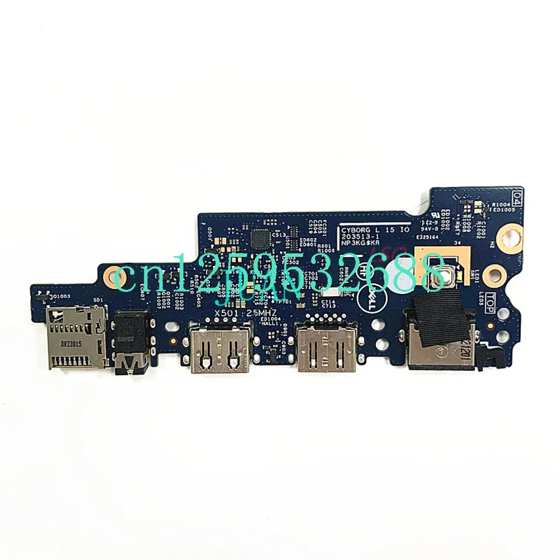 USB Audio SD Card Rearder RJ45 IO Board For Dell Latitude 3520 0MCCDH