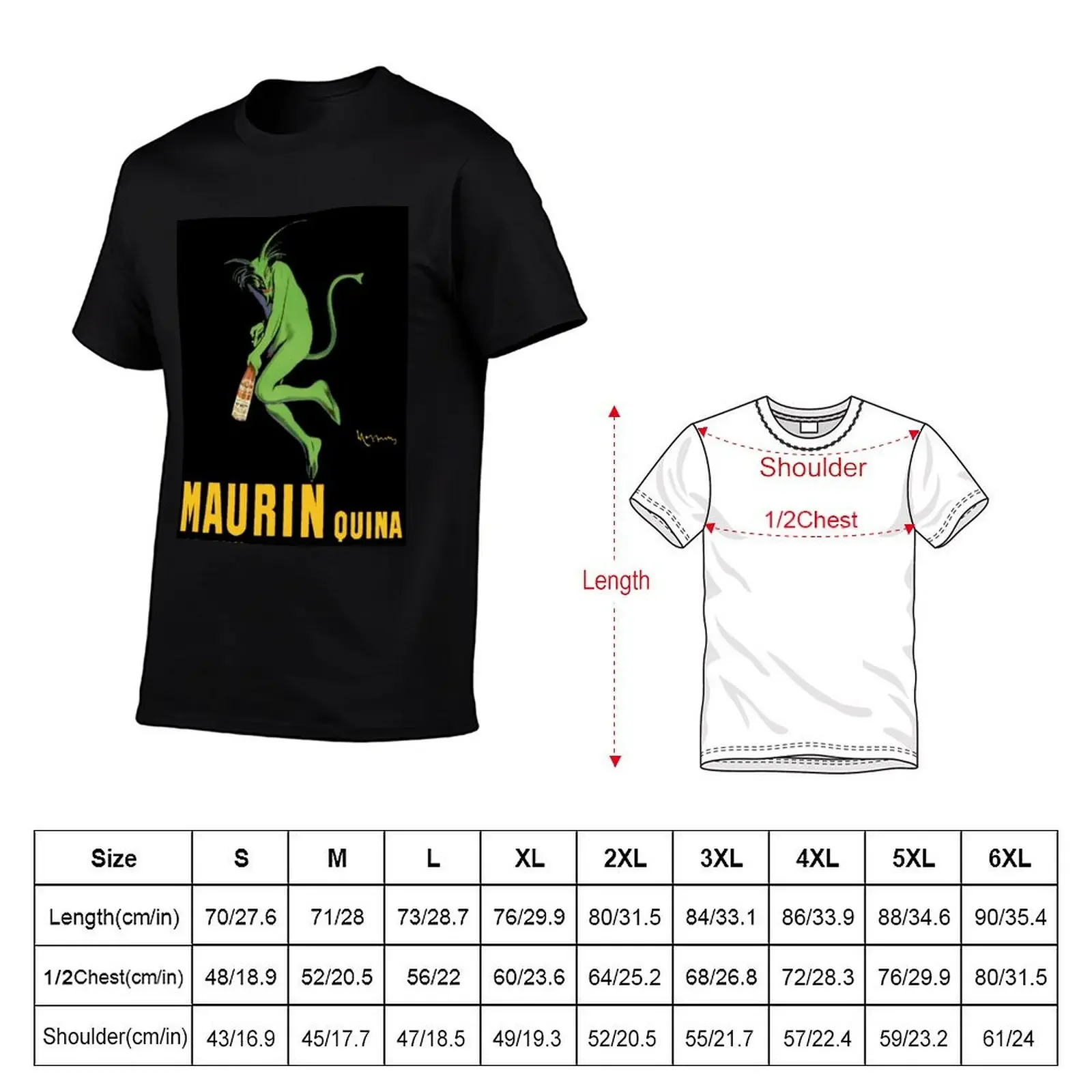 Maurin Quina by Leonetto Cappiello T-Shirt Funny t-shirt gifts for boyfriend vintage t shirt men