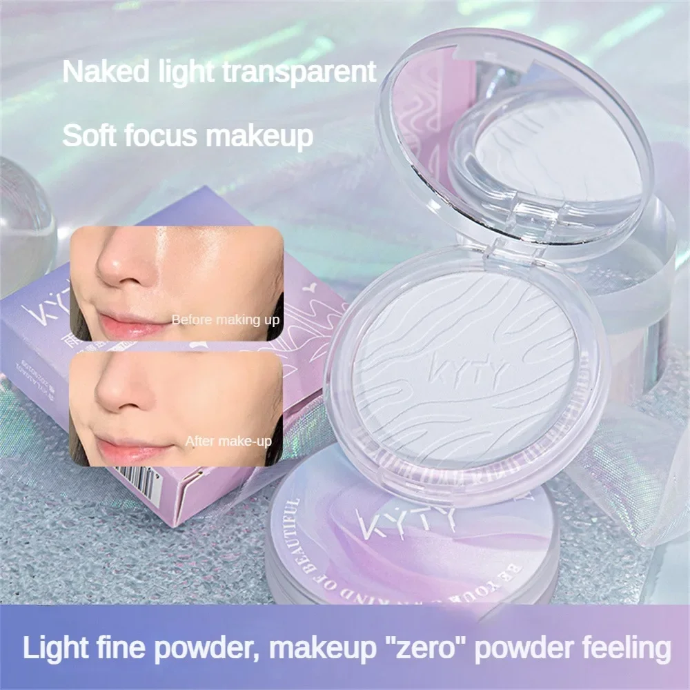 

Heallor Lasting Oil Control Pressed Powder Bronzer Natural Brighten Waterproof Nude Setting Loose Translucent Powder Dupes Makeu