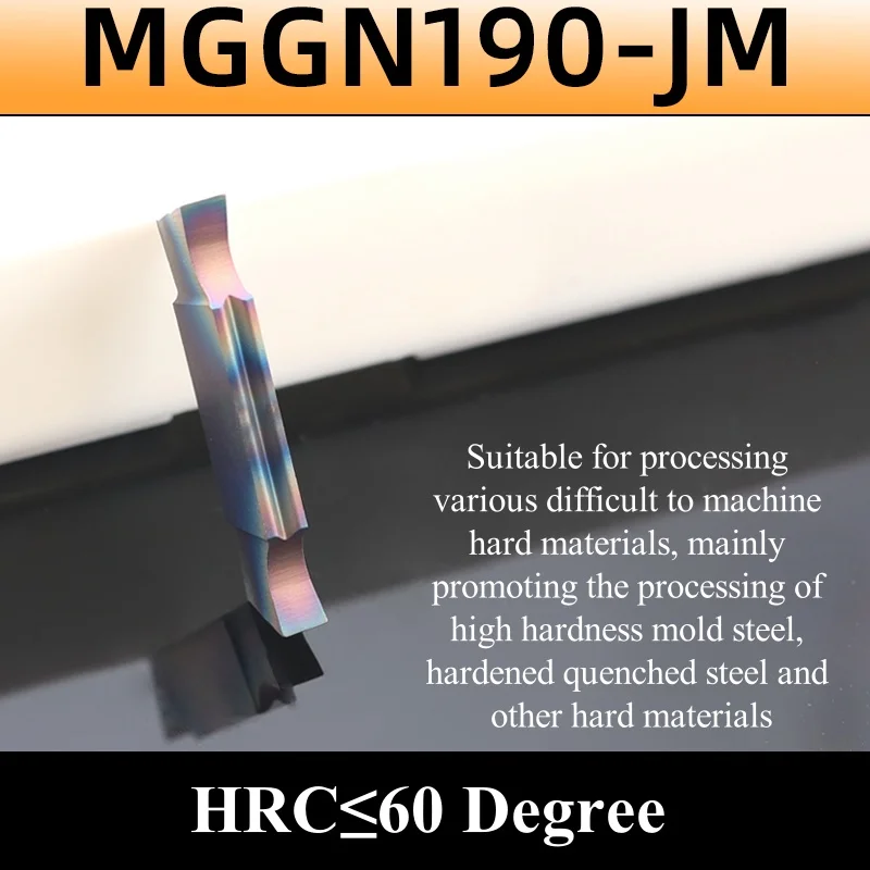 MGGN100 MGGN120 MGGN210-590 경화 강철 소수점 홈 가공 선삭 공구 CNC 선반 커터 초경 인서트 슬롯 블레이드