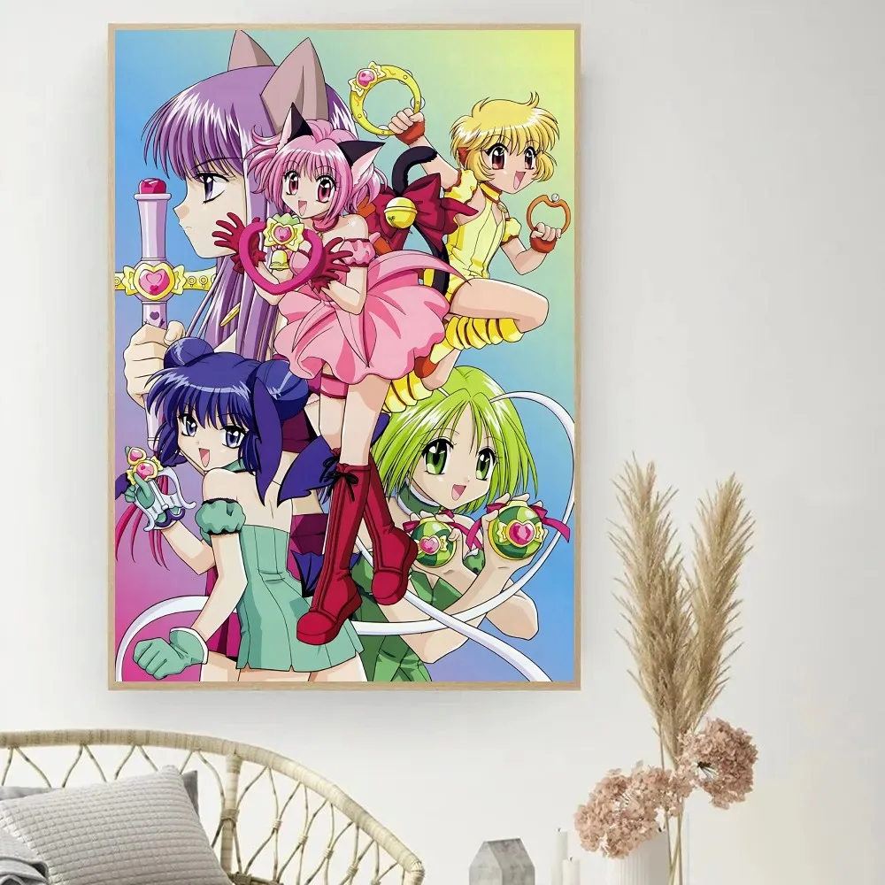 tokyo mew mew anime Poster POSTER Wall Pictures For Living Room Fall Decor Bedroom