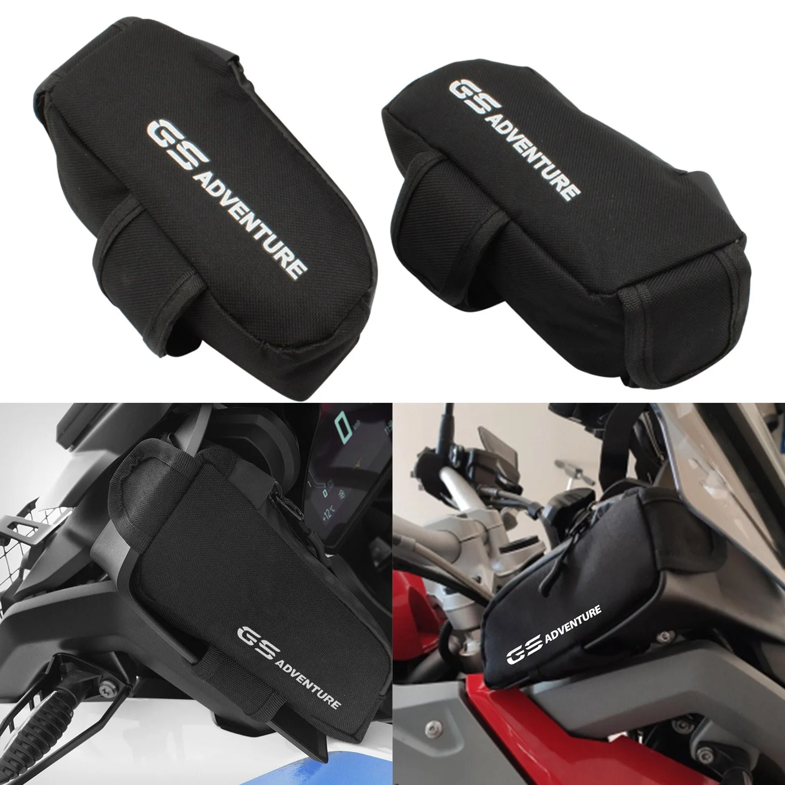 Para BMW R1200GS ADV R1250GS bolsas carenado lateral reparación caja de herramientas bolsa de almacenamiento marco