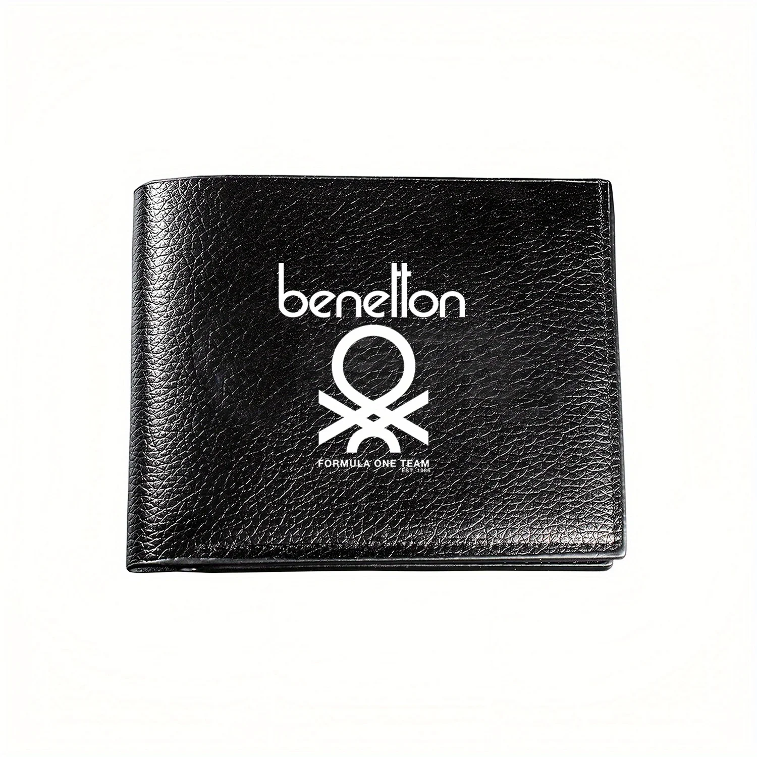 Benetton-billetera con logotipo del equipo de Fórmula Uno para hombre, cartera elegante, informal, de negocios, sencilla, práctica, de calidad, con estampado elegante