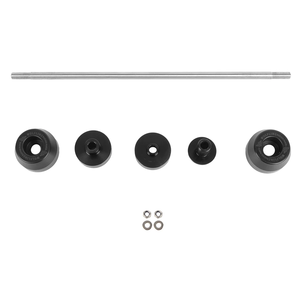 Motorcycle Front Wheel Fork Slider For CB650F CBR650F Wheel Axle Fork Crash Slider Wheel Hub Protector For HONDA CB650R CBR650R