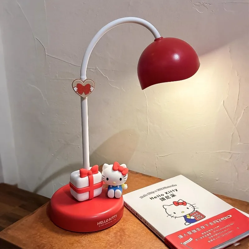 Sanrio New Hello Kitty My Melody Kawaii Cartoon Night Light Dormitory Desktop Decorations Decoration Desk Lamp Sense of Luxury view 4
