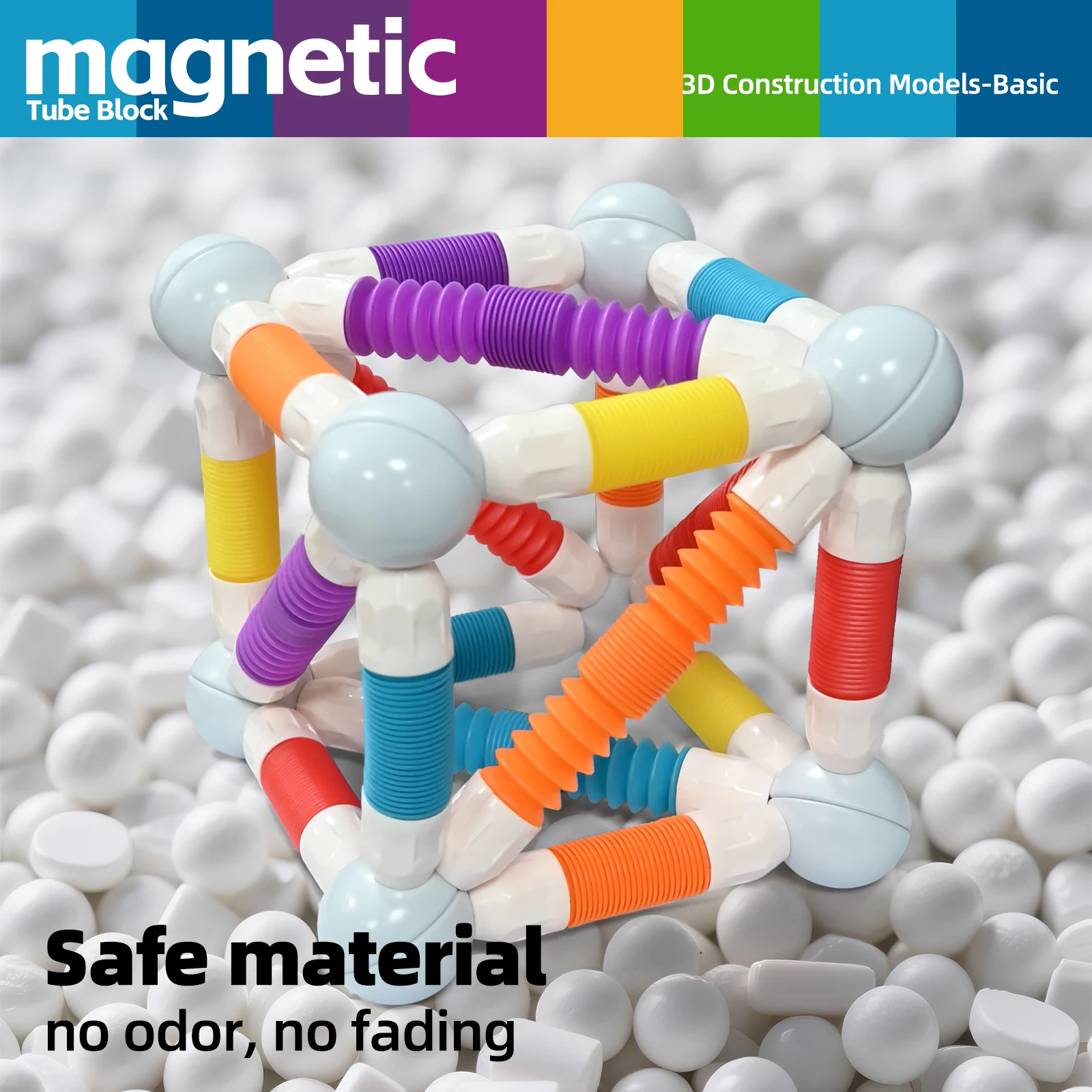 Bâtons magnétiques blocs de Construction jouets pour enfants Montessori éducatif Pop Tubes soulagement du Stress enfant en bas âge jouet Construction ensemble cadeaux