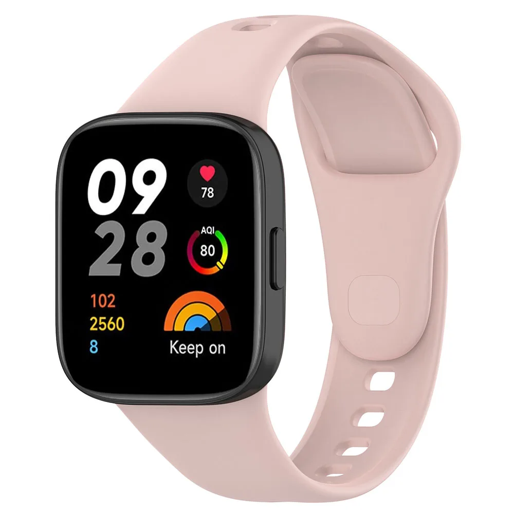 Correa de silicona para reloj inteligente, pulsera para Redmi Watch 3