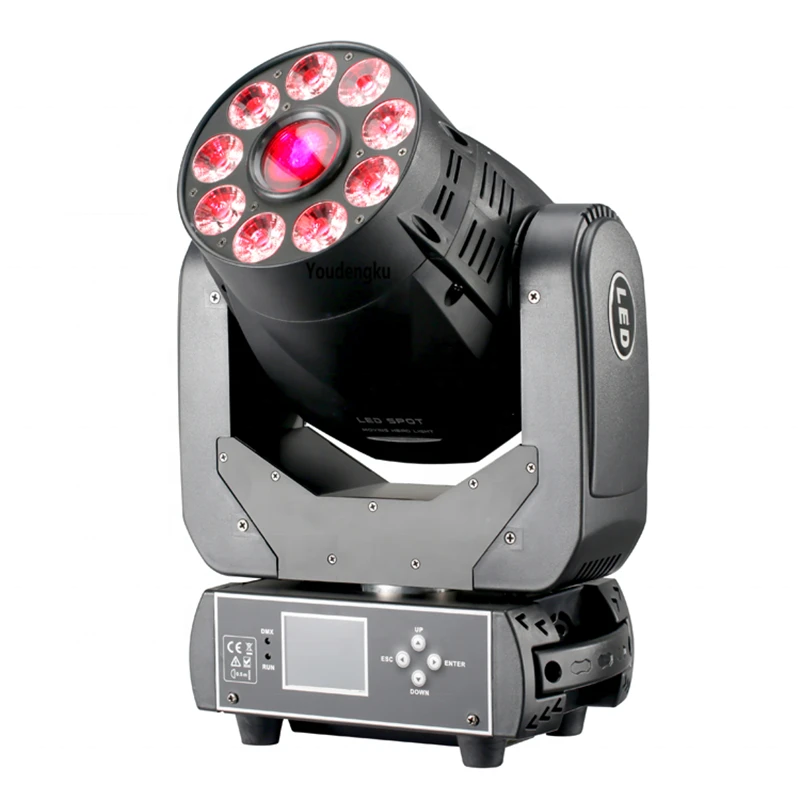 

4pcs Professional Dj Equipment Stage led moving head 75w spot Light Led Washer spot Moving Head Light