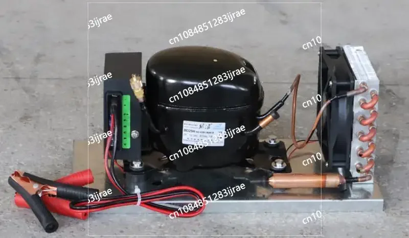 Imagem -03 - Compressor Condensador para Geladeira do Carro Congelador Solar e Geladeira Marinha dc 12v 24v Máximo 300 Litros Bd35hc Bd45hc Bd55hc