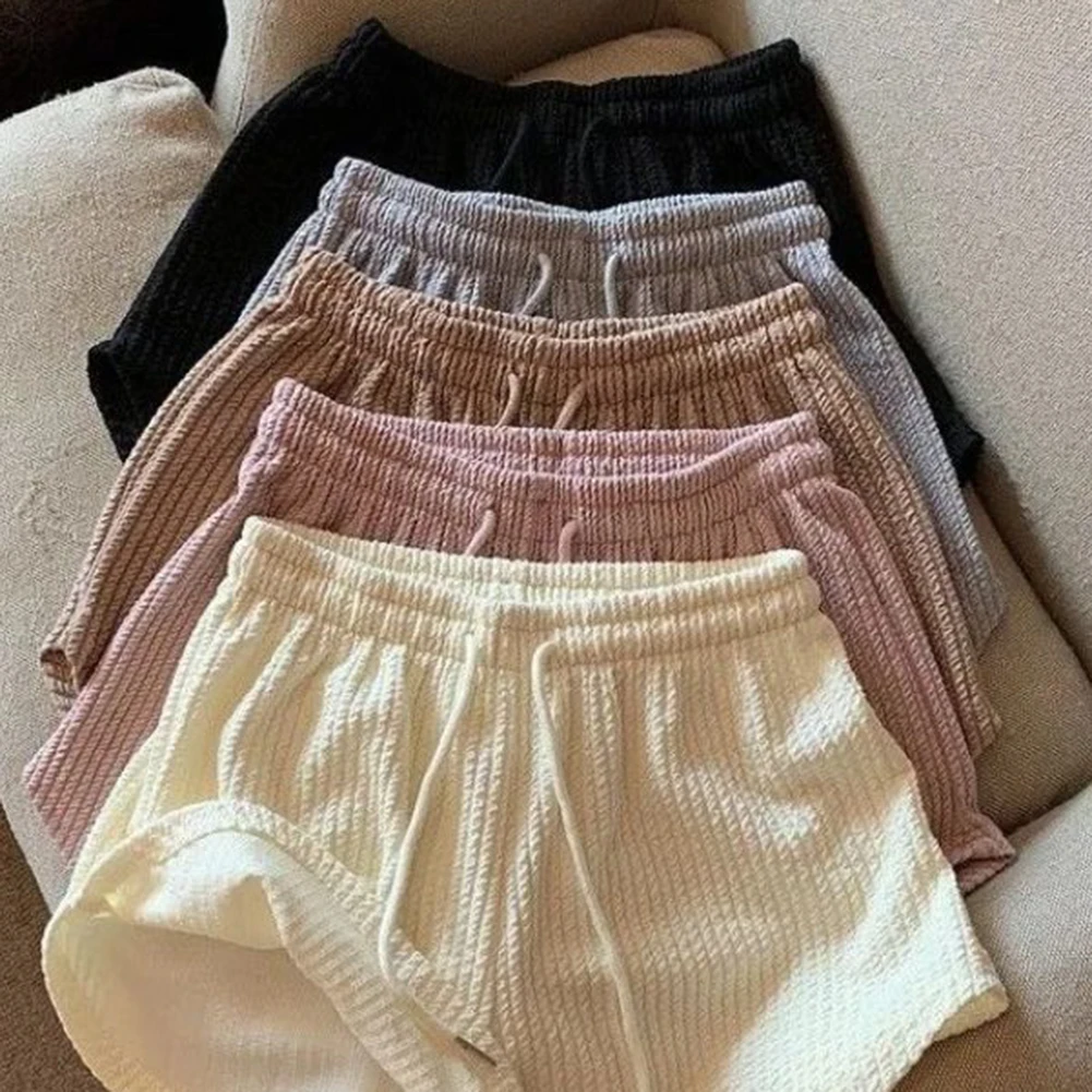 Everyday Use Black Comfortable Shorts Soft Comfortable Shorts Casual Shorts New Condition Solid Pattern Daily Wear