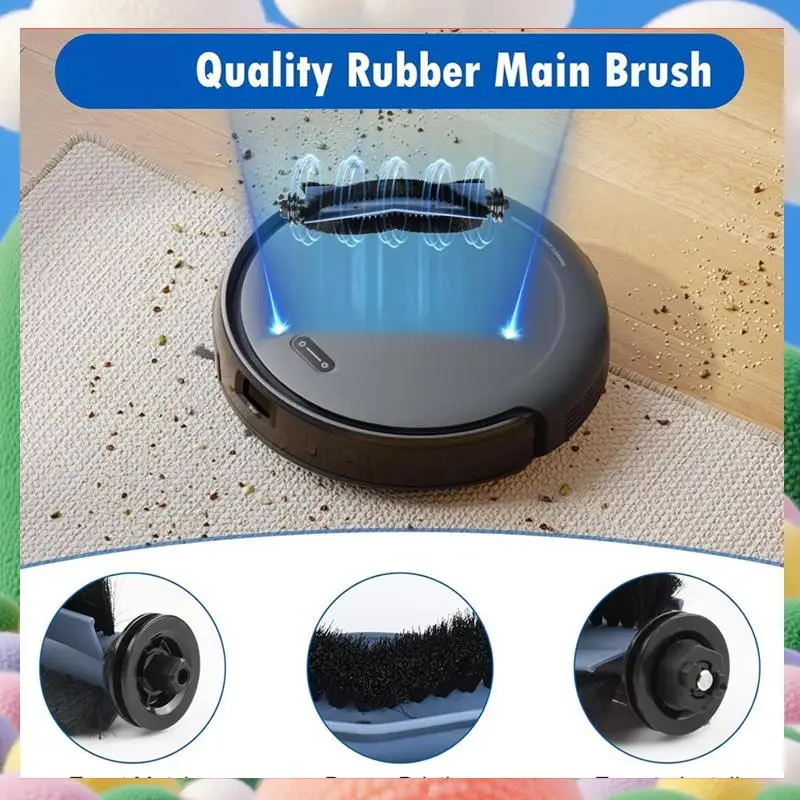 20er-Pack Ersatzzubehör, kompatibel mit dem Eufy C10 Roboterstaubsauger, das beste wie das Originalzubehör-AS97