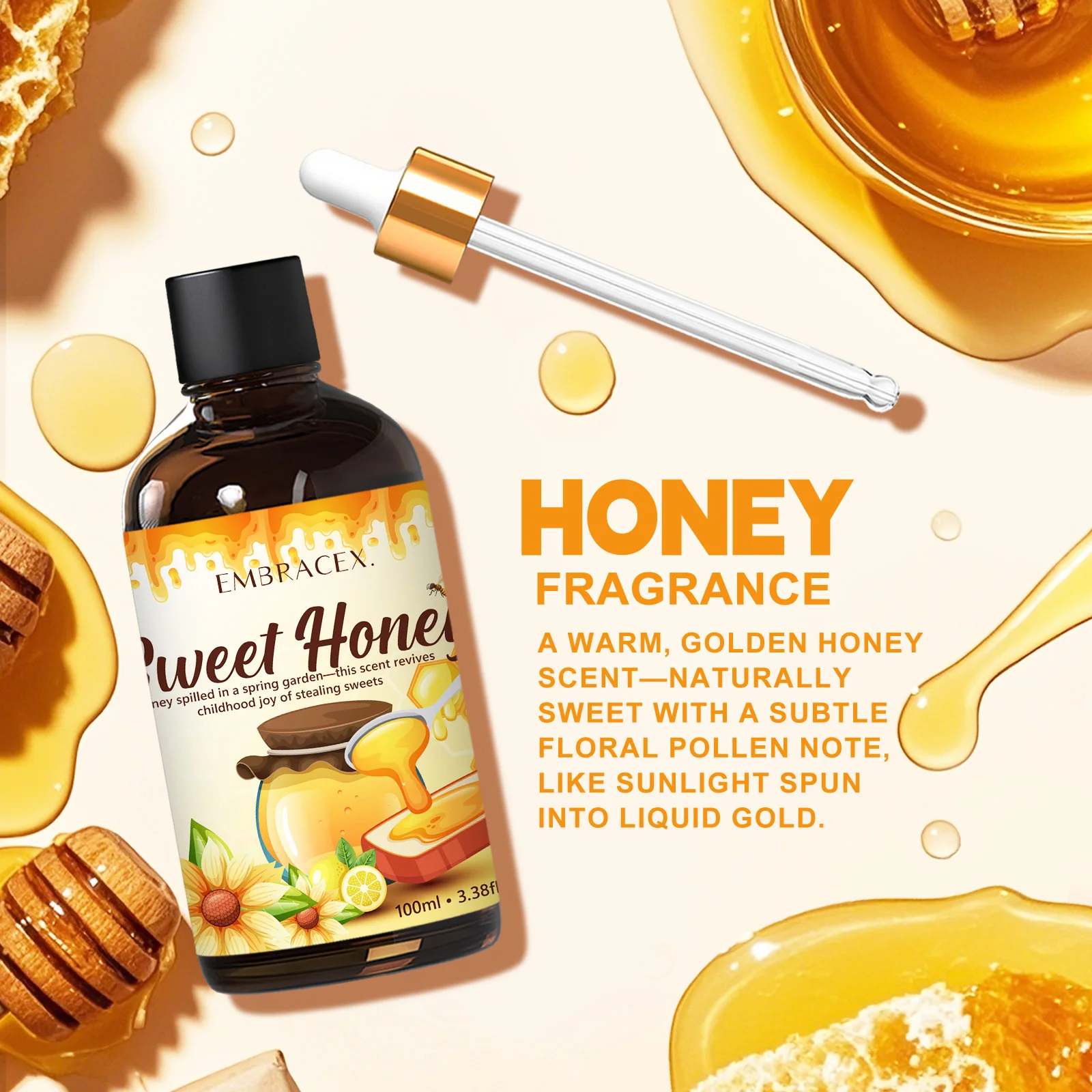 100ml Honey Essential oil，Car  - Candle Making Fragrance Oils 评论和价格