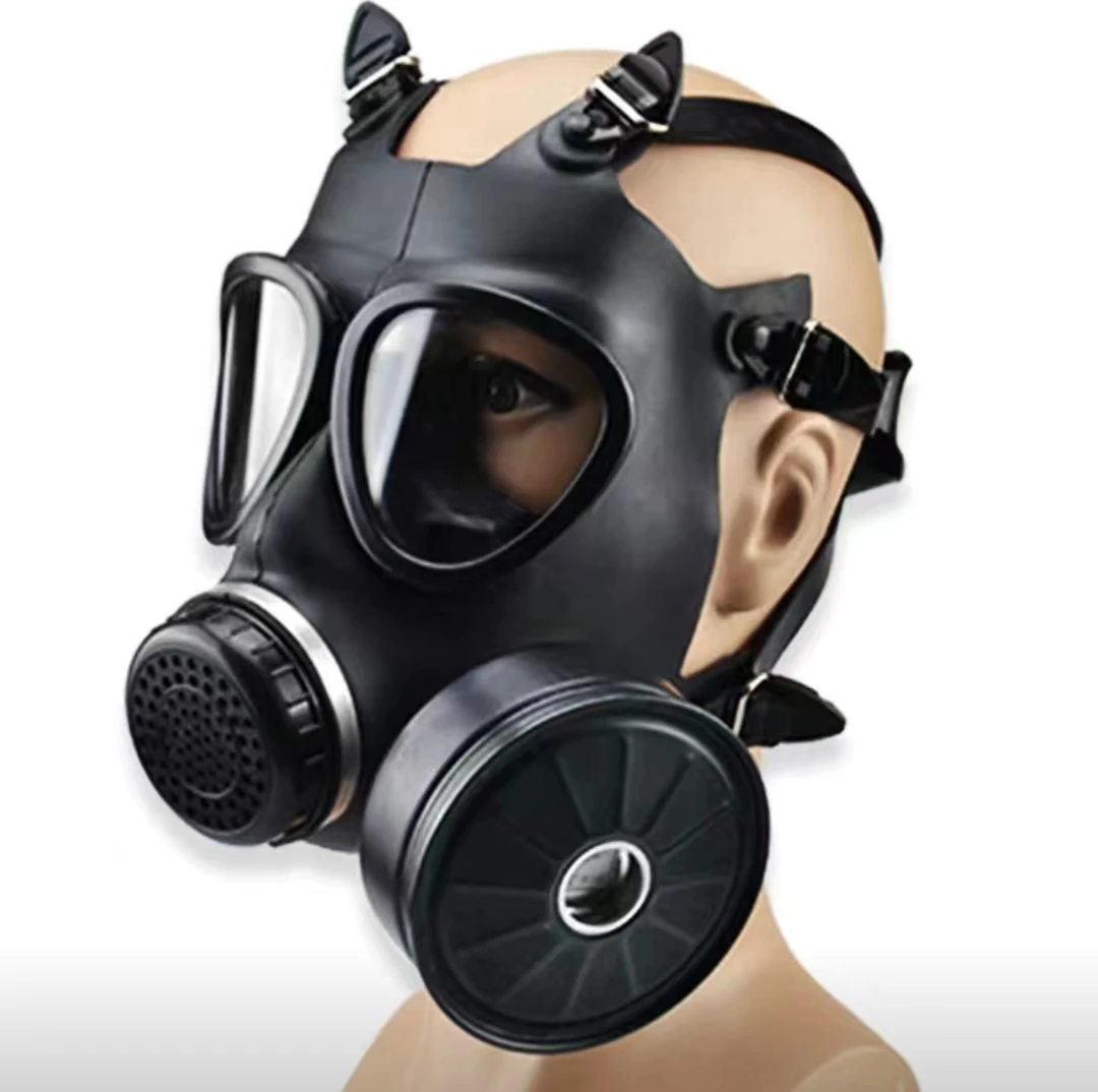 87 tipo Industry respiratore vernice spray maschera antigas protezione chimica e accessori per filtri testa in gomma tipo di usura smorfia