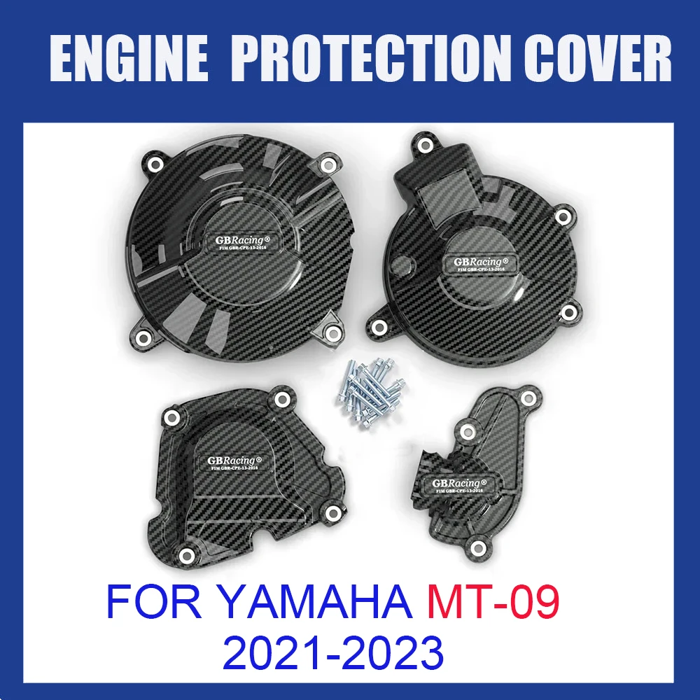 

MT09 Motorcycles Engine Protective Cover For Yamaha MT-09,SP FZ-09, TRACER & SCRAMBLER 2021 2022 2023 2024 XSR900 2022 2023 2024