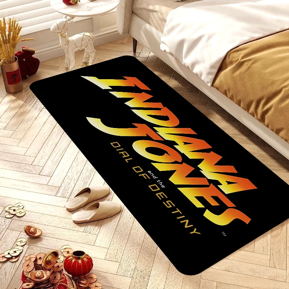 Movie I-Indiana-J-Jones  Hallway Carpet INS Style Soft Bedroom Floor House Laundry Room Mat Anti-skid Bedside Area Rugs