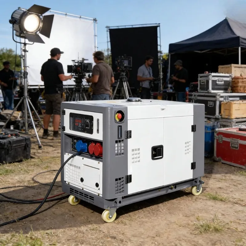 Silent Generator with Power of 5KW-10KW; Standby Power Supply; Stable Power; Durable and Easy to Operate