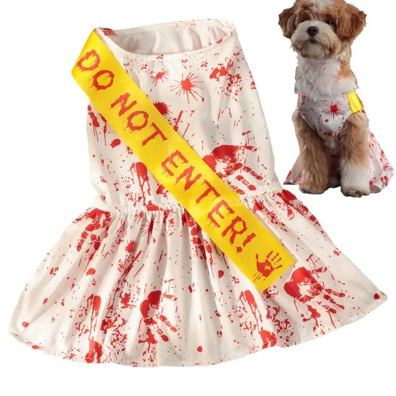 Pet Puppy Dress Apparel Outfit Clothes Skirts Dog Cat Fancy Costume Halloween Cosplay Clothes For Small and Medium Sized Dog