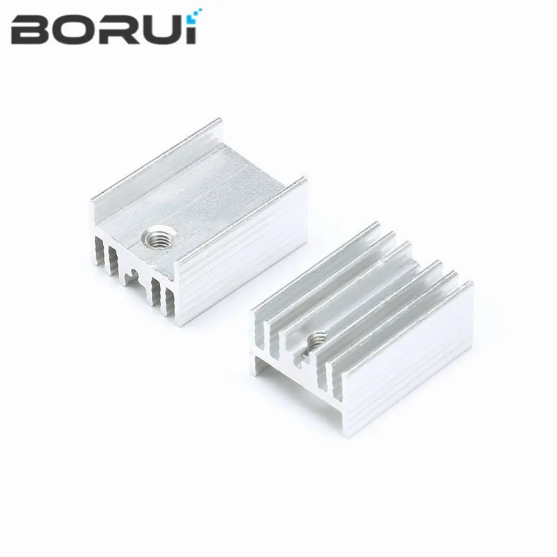 

10pcs Heat Sink Transistor Radiator TO220 Cooler Cooling 20*15*10MM