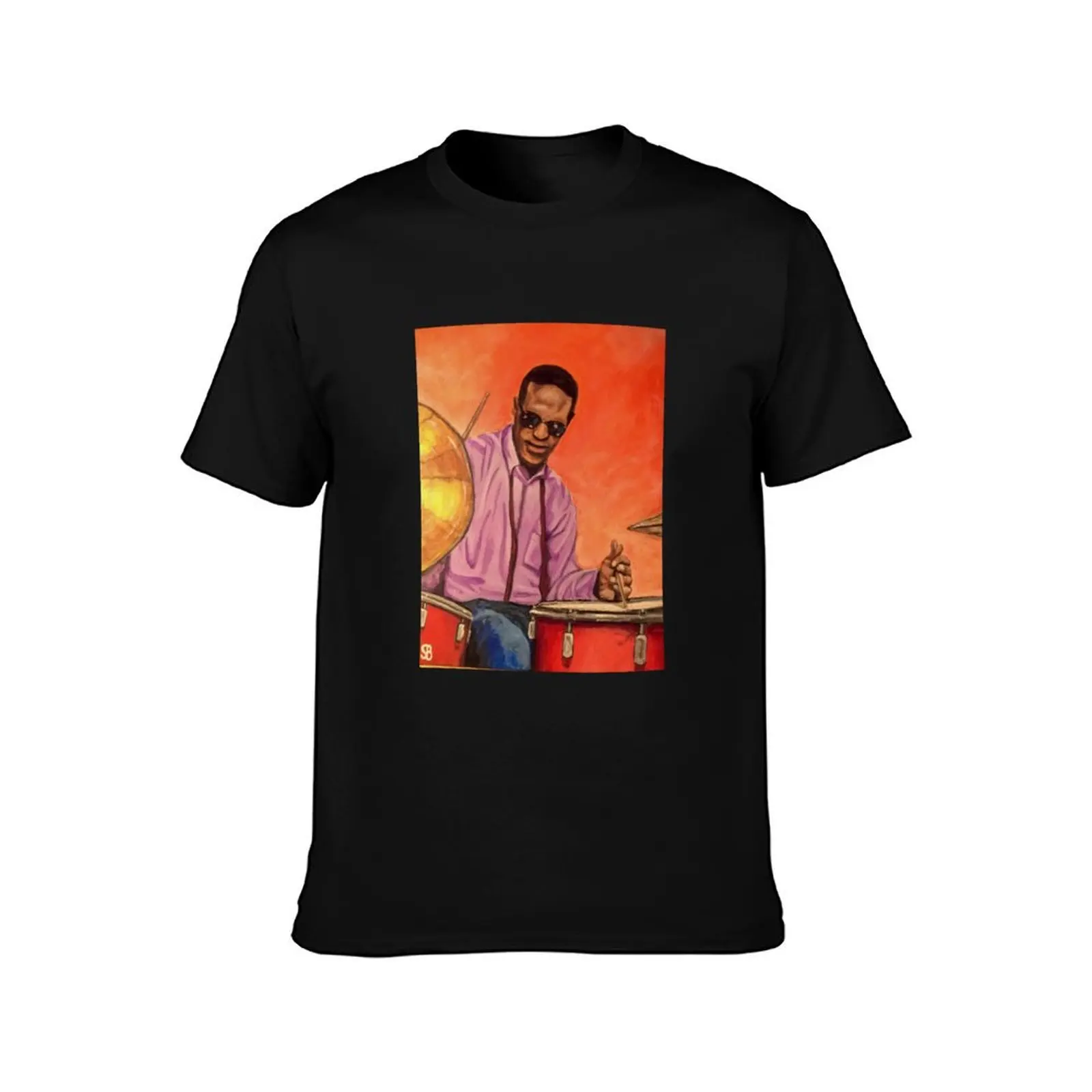 Max Roach T-Shirt Summer Casual Cotton Tee Oversized Streetwear Tops Vintage Graphic Print Loose Fit Short Sleeve