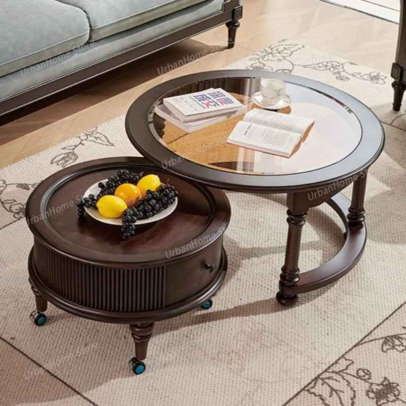 French Style Coffee Tables Modern Restaurant Minimalist Design Coffee Tables Decoration Hotel Home Furniture Salontafel Ls40cj