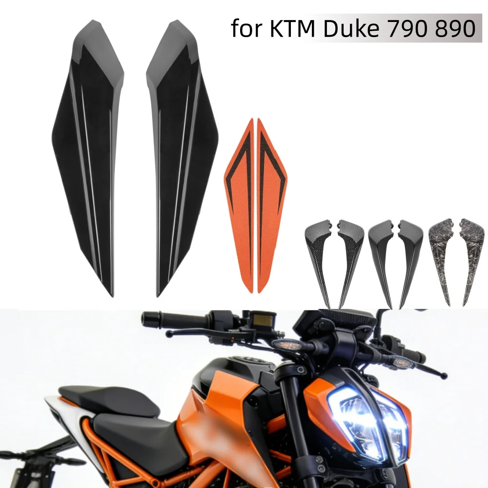 

for Duke 790 890 Front Headlight Side Fairing Cover Protector Motorcycle Accessories for KTM Duke790 2018-2024 Duke890 2021-2024
