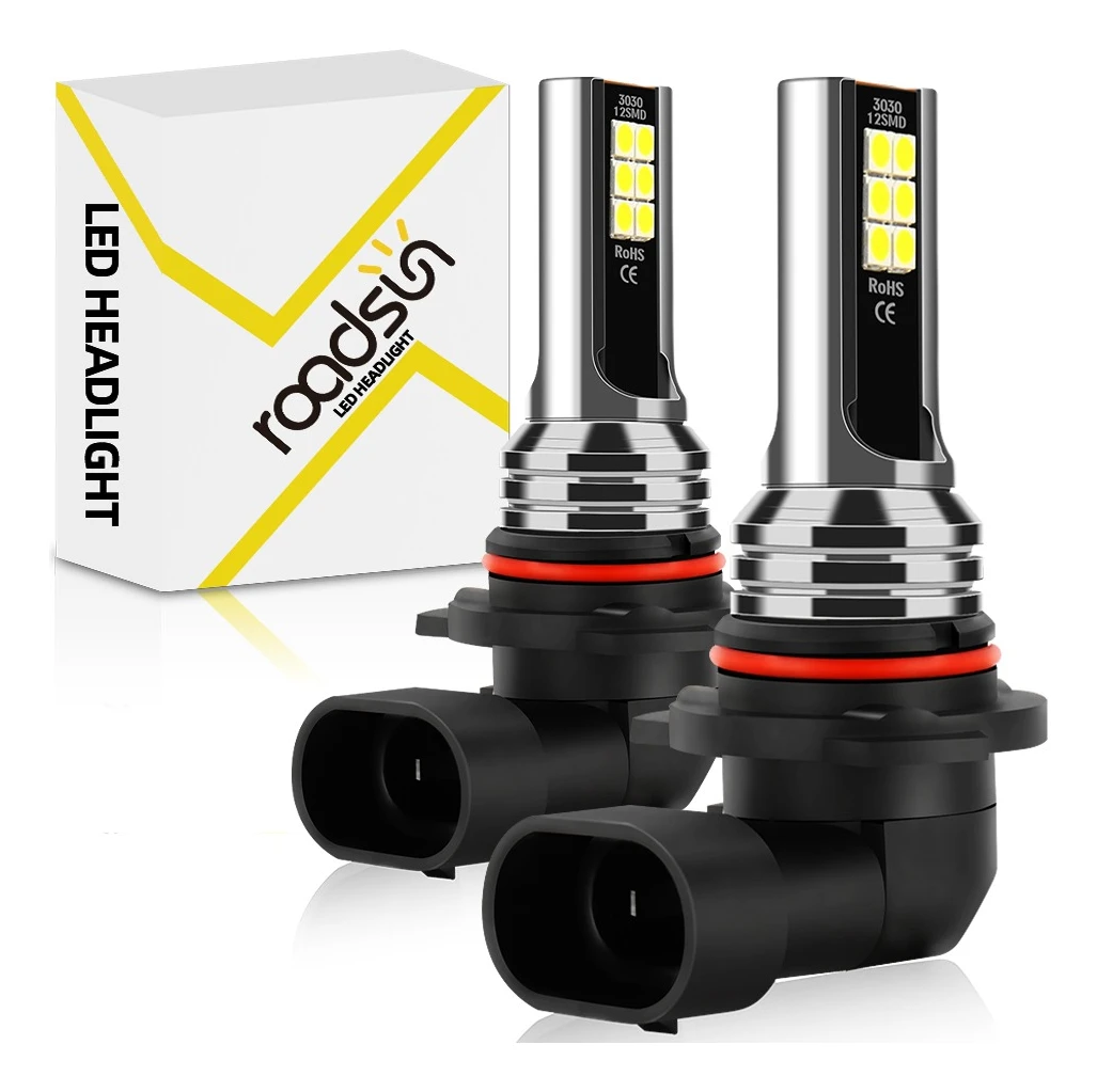 

2Pcs H8 HB4 H11 LED Fog Lights Bulb 9005 HB3 9006 Led Lamp Super Bright Car Day Driving Running Light 12V 6000K