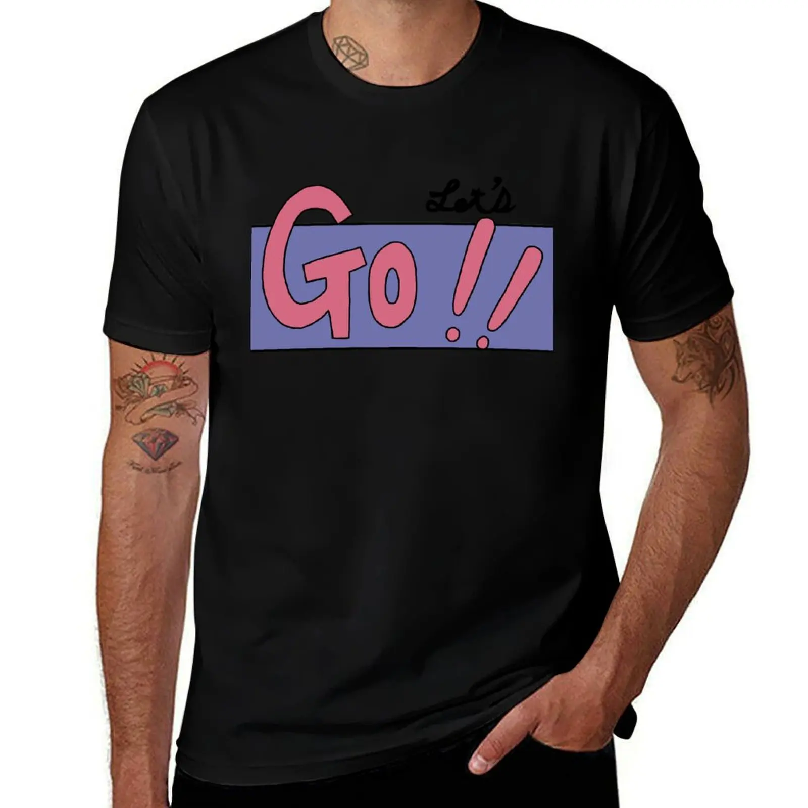 

Hajime: Let's Go!! T-Shirt graphic shirts Funny t-shirt customs design your own mens graphic t-shirts pack