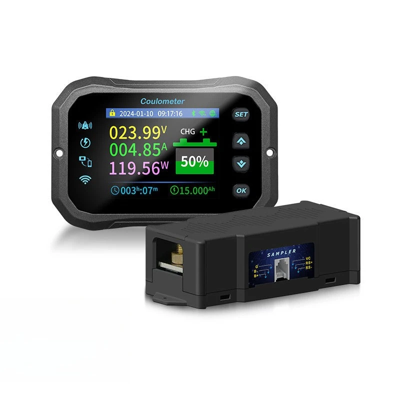 

KM-F Inventory meter wifi remote online smart home energy storage battery capacity detector RV Coulomb meter